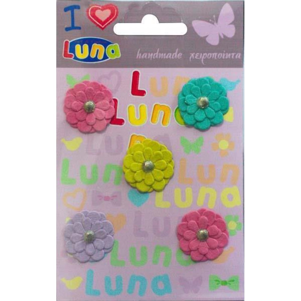 ΛΟΥΛΟΥΔΙΑ 5ΤΕΜ ΧΕΙΡΟΠΟΙΗΤΑ LUNA